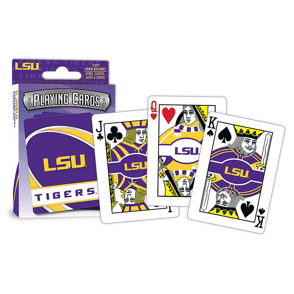 LSU Tigers Playing Cards Logo