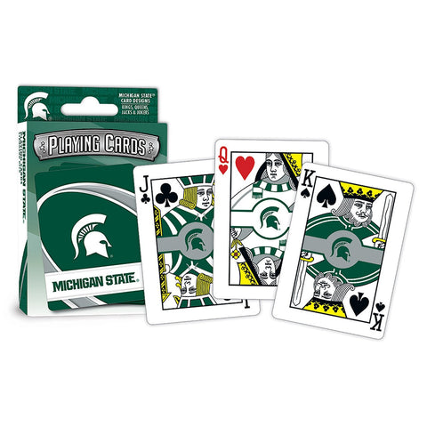Michigan State Spartans Playing Cards Logo