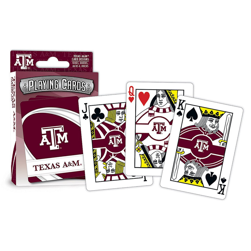 Texas A&M Aggies Playing Cards Logo