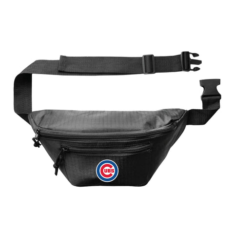 Chicago Cubs 3Zip Hip Pack - Black
