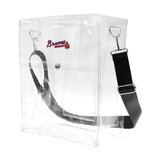 Atlanta Braves Clear Ticket Satchel