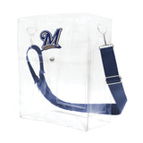 Milwaukee Brewers Clear Ticket Satchel
