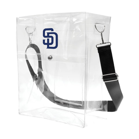 San Diego Padres Clear Ticket Satchel