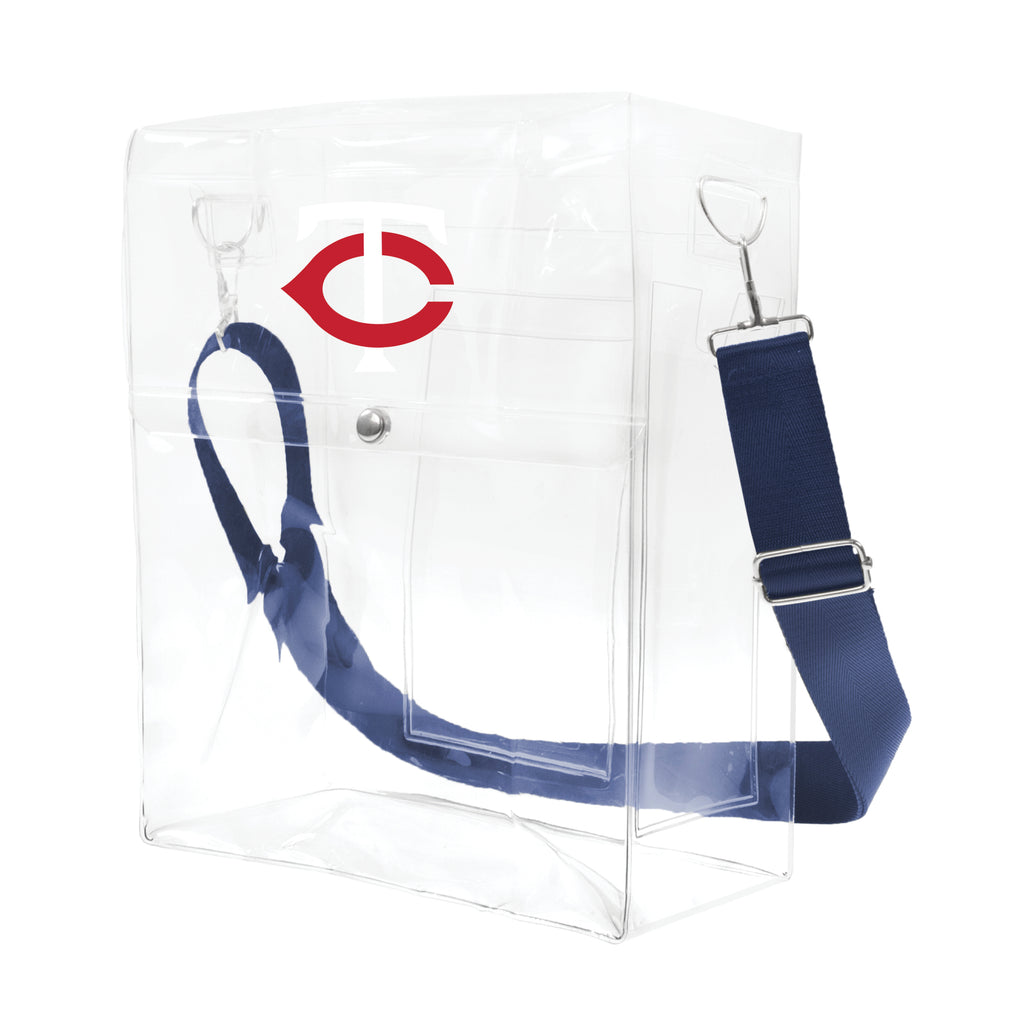 Minnesota Twins Clear Ticket Satchel