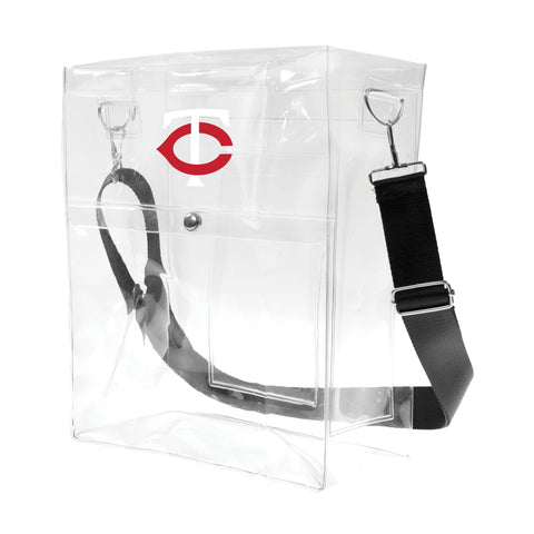 Minnesota Twins Clear Ticket Satchel