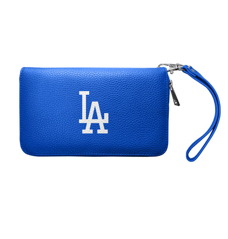 Los Angeles Dodgers Zip Organizer Wallet Pebble - Royal
