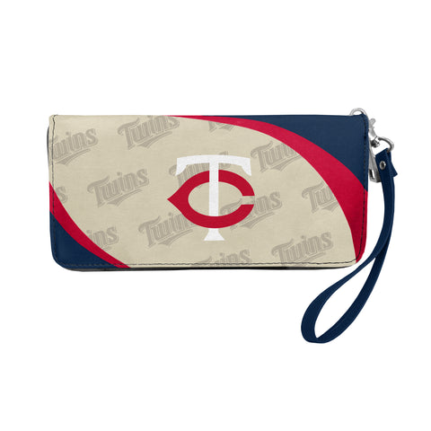 Minnesota Twins Curve Zip Organizer Wallet