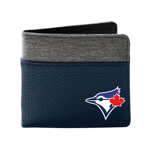 Toronto Blue Jays Pebble Bifold Wallet - NAVY