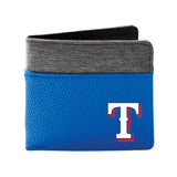 Texas Rangers Pebble Bifold Wallet