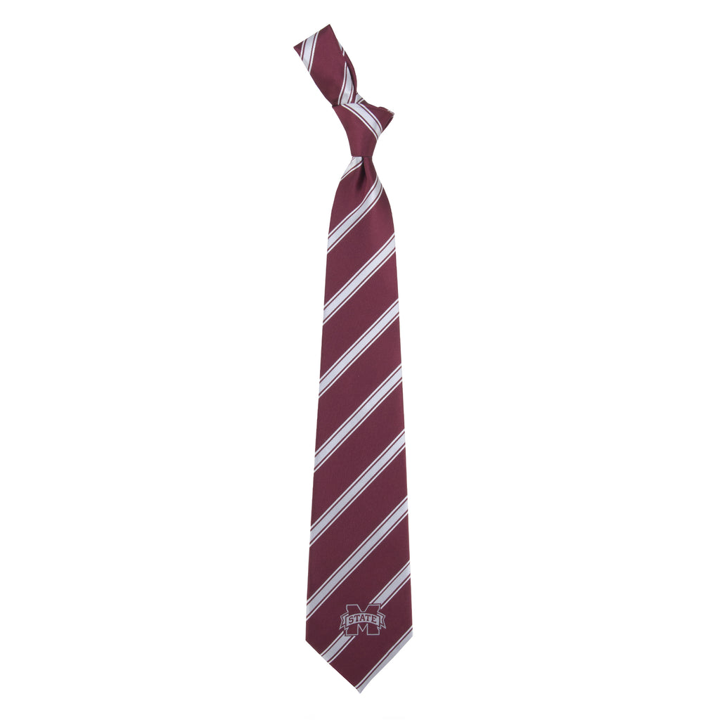  Mississippi State Bulldogs Woven Poly Neck Tie