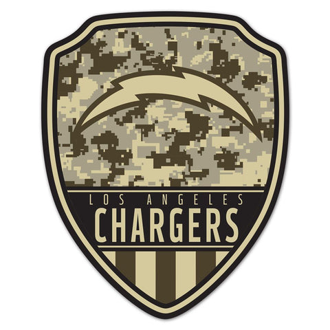 Los Angeles Chargers Sign Wood 11x14 Shield Shape