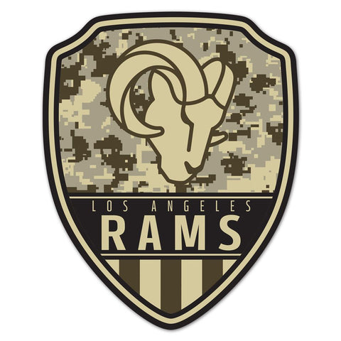 Los Angeles Rams Sign Wood 11x14 Shield Shape