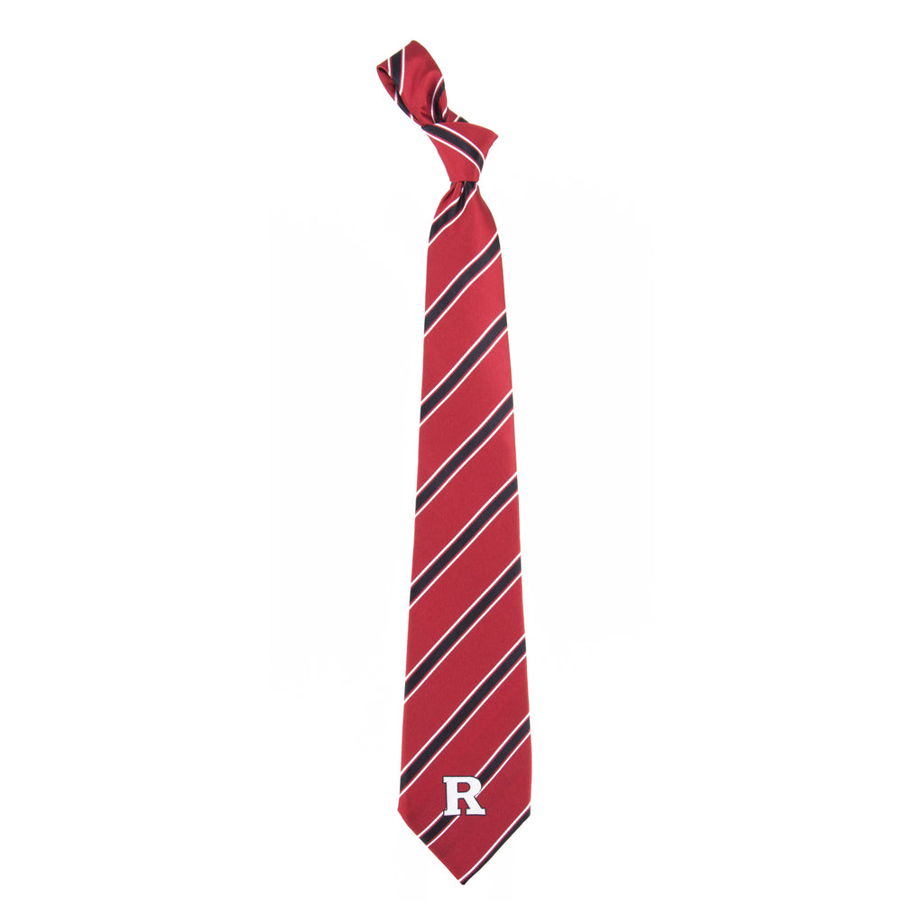  Rutgers Scarlet Knights Woven Poly Neck Tie
