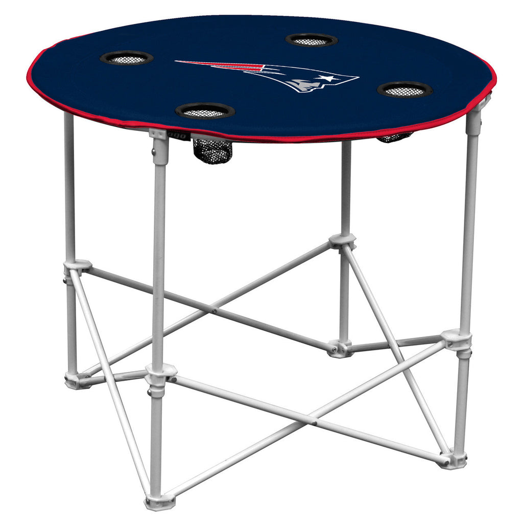 New England Patriots Round Tailgate Table