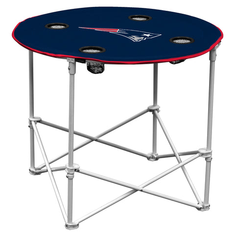 New England Patriots Round Tailgate Table Special Order 