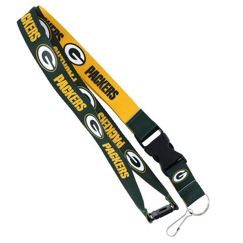 Green Bay Packers Lanyard Reversible 