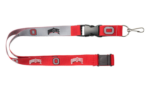 Ohio State Buckeyes Lanyard Reversible