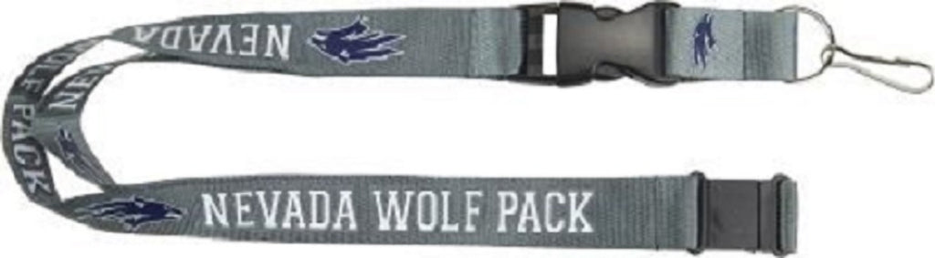 Nevada Wolf Pack Lanyard Gray Special Order