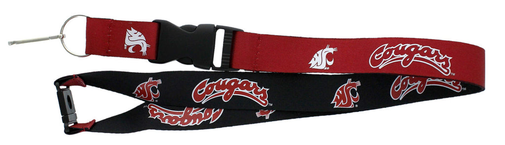 Washington State Cougars Lanyard Reversible