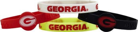 Georgia Bulldogs Bracelets 4 Pack Silicone Special Order