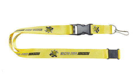 Wichita State Shockers Lanyard Yellow