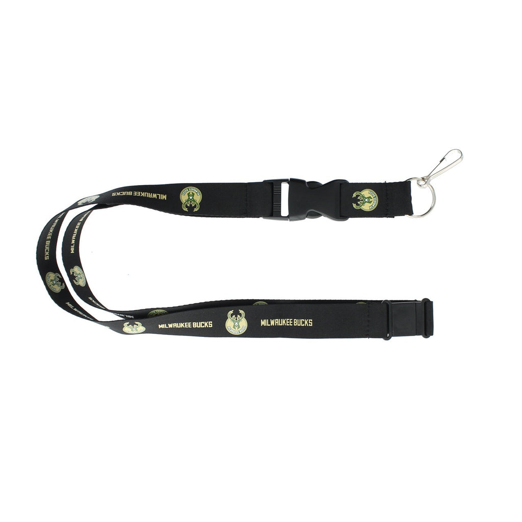 Milwaukee Bucks Lanyard Black