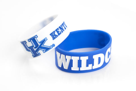 Kentucky Wildcats Bracelets 2 Pack Wide Special Order