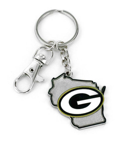 Green Bay Packers s Keychain State Design Special Order
