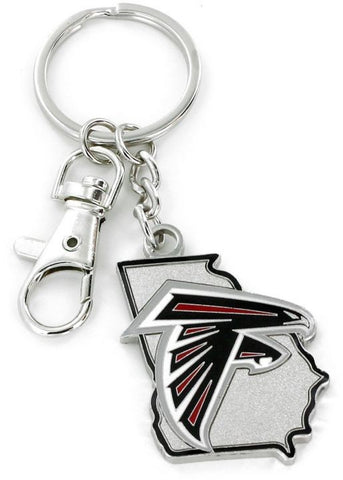 Atlanta Falcons Keychain State Design Special Order