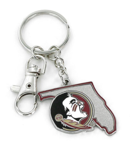 Florida State Seminoles Keychain State Design Special Order