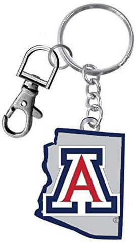 Arizona Wildcats Keychain State Design Special Order