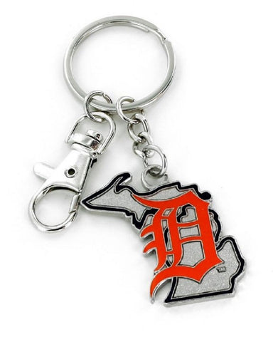 Detroit Tigers Keychain State Design Special Order