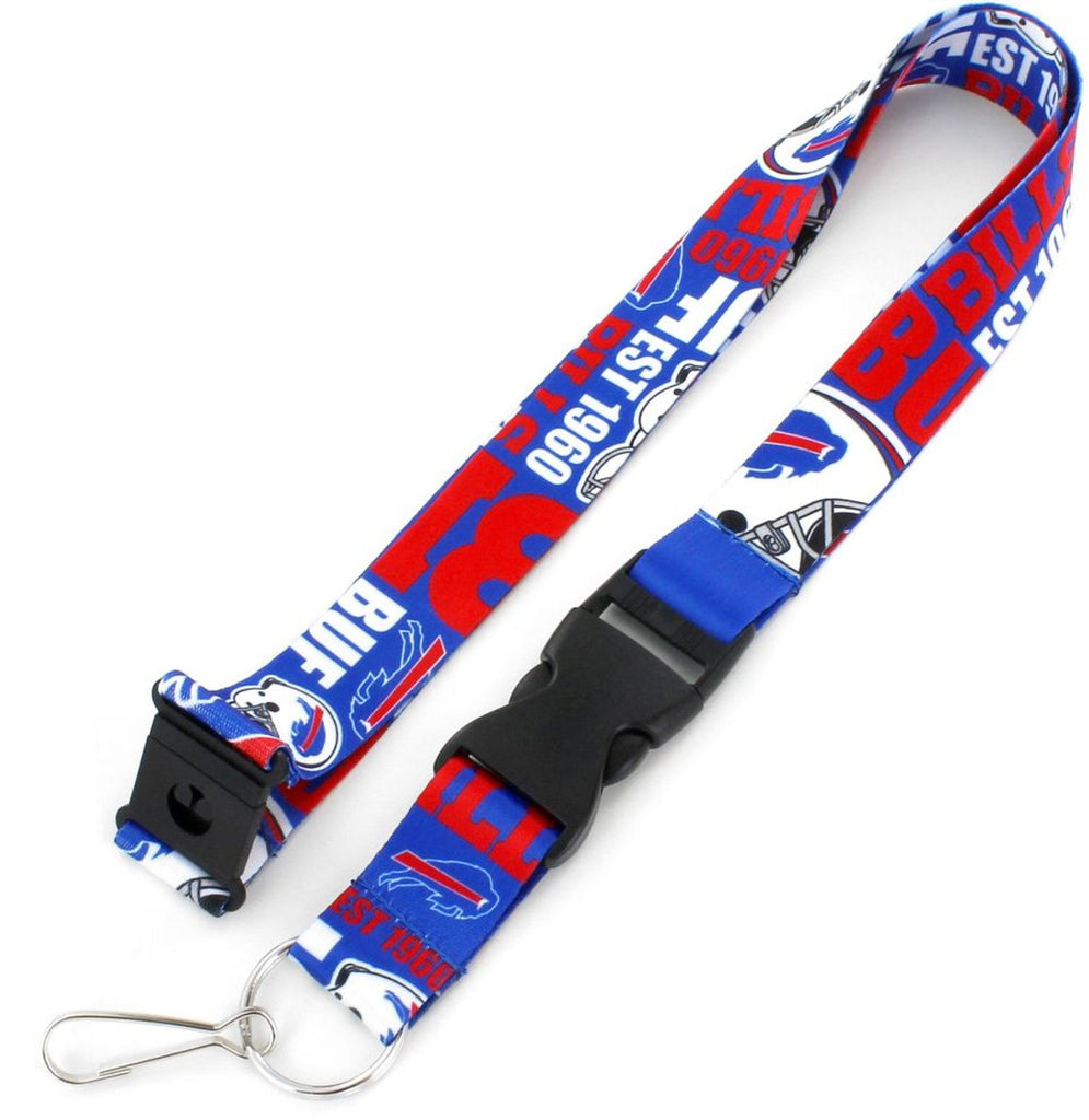 Buffalo Bills Lanyard Breakaway Style Dynamic Design