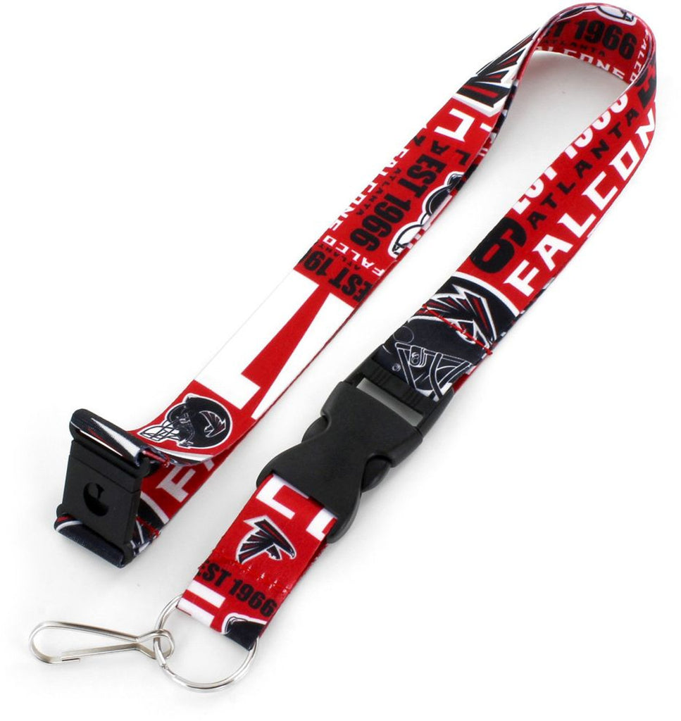 Atlanta Falcons Lanyard Breakaway Style Dynamic Design