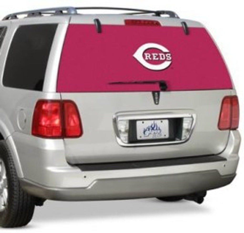 Cincinnati Reds Window Film Rear