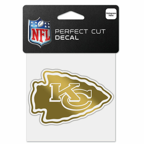 Kansas City Chiefs Decal 4x4 Perfect Cut