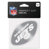 New York Jets Decal 4x4 Perfect Cut Special Order