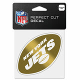 New York Jets Decal 4x4 Perfect Cut