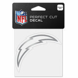 Los Angeles Chargers Decal 4x4 Perfect Cut