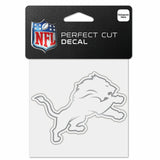 Detroit Lions Decal 4x4 Perfect Cut
