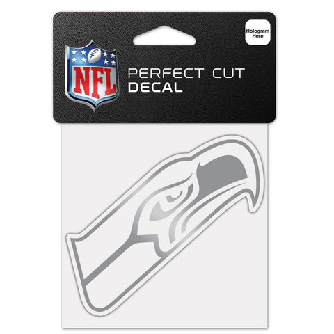 Seattle Seahawks Decal 4x4 Perfect Cut Special Order