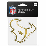 Houston Texans Decal 4x4 Perfect Cut