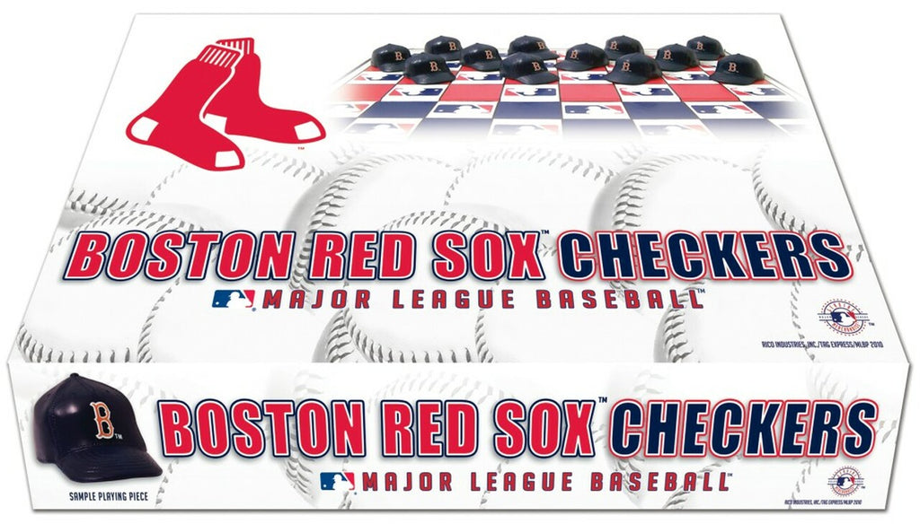 Boston Red Sox Checker Set 