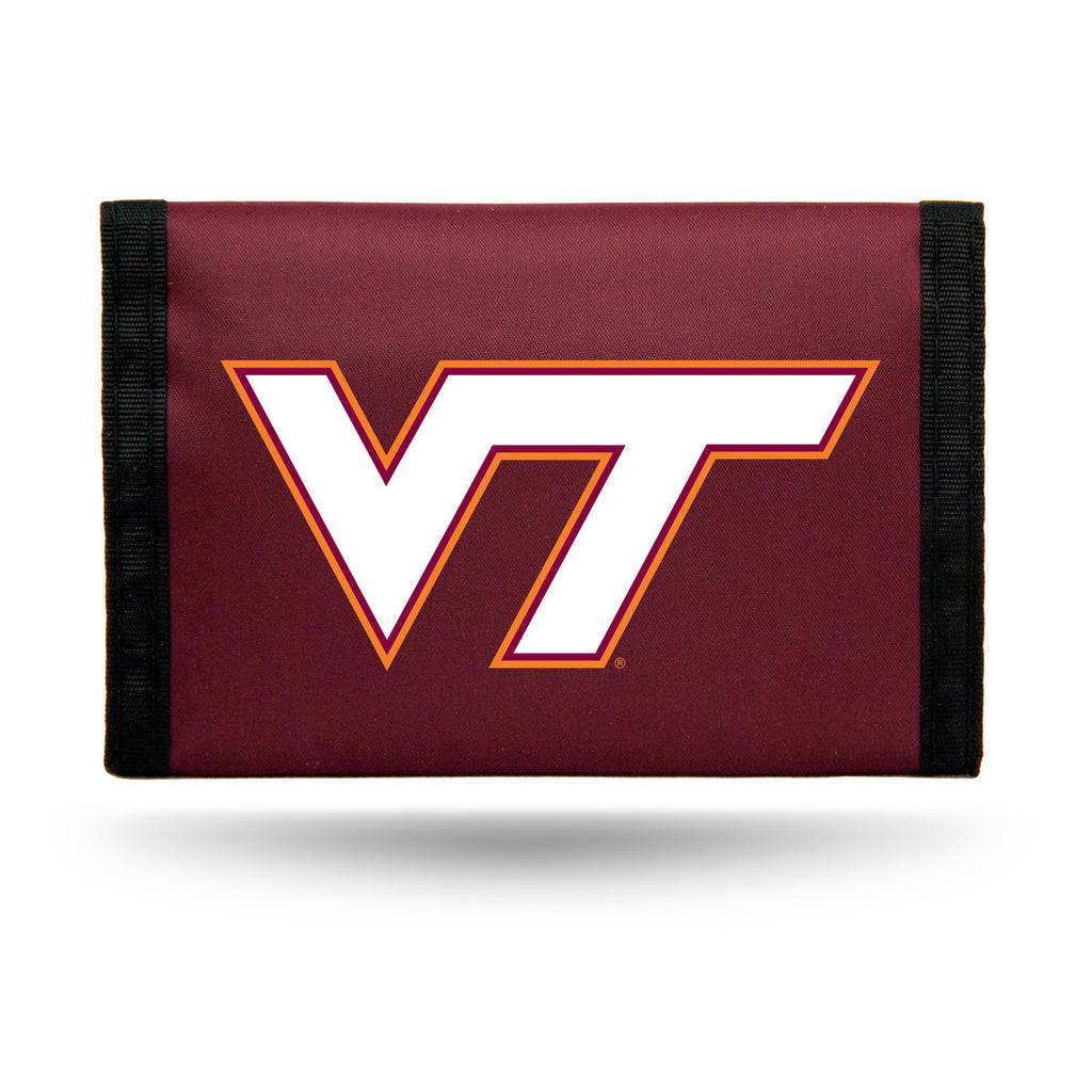 Virginia Tech Hokies Wallet Nylon Trifold Special Order