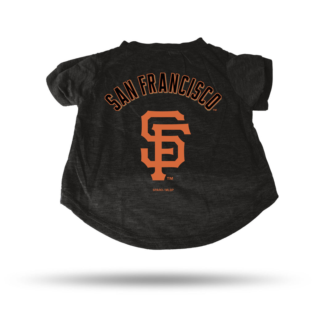 San Francisco Giants Pet Tee Shirt Size