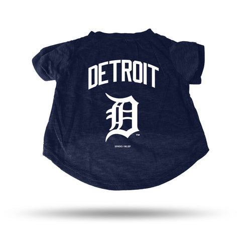 Detroit Tigers Pet Tee Shirt Size