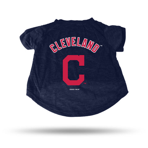 Cleveland Indians Pet Tee Shirt Size