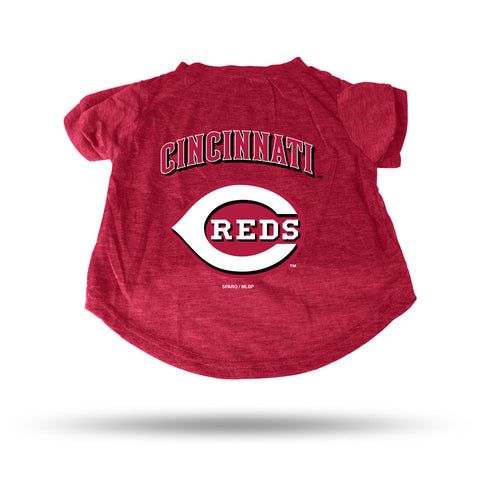 Cincinnati Reds Pet Tee Shirt Size