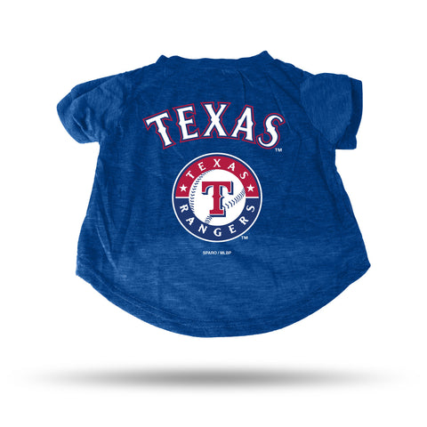 Texas Rangers Pet Tee Shirt Size