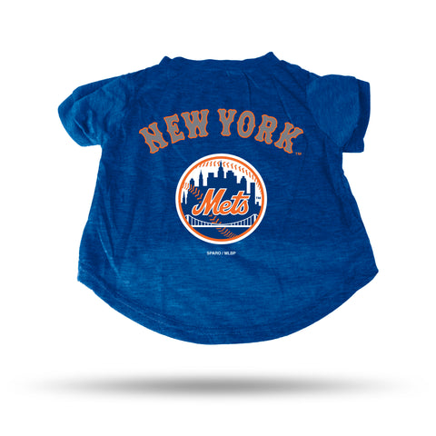 New York Mets Pet Tee Shirt Size S 